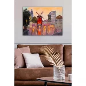 258840236-5070 Multicolor Decorative Canvas Painting