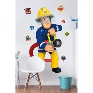 Fireman Sam Large Character Sticker
