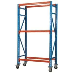 Sealey STR007 Two Level Mobile Tyre Rack 200kg Capacity Per Level