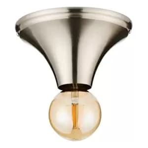 Inlight Ceiling Rose E27 Satin Nickel