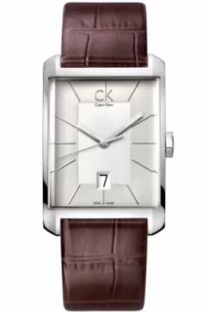 Mens Calvin Klein Window Watch K2M21126