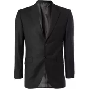 Howick Tailored Ford Fine Herringbone Suit Jacket - Black