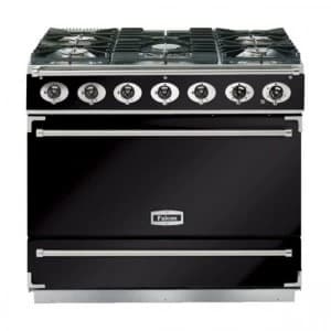 Falcon F900SDFBLCM 87380 90cm Single Cavity Dual Fuel Range Cooker - Black