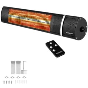 Patio Heater Black 2000W Infrared