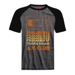 Stranger Things T-Shirt AV Club Size S