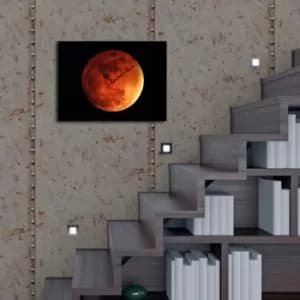 3040CS-91 Multicolor Decorative Canvas Wall Clock