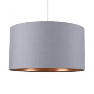 Reni XL Pendant Shade in Grey and Copper