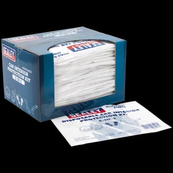 Sealey 5-In-1 Disposable Car Interior Protection Kit Pack of 50