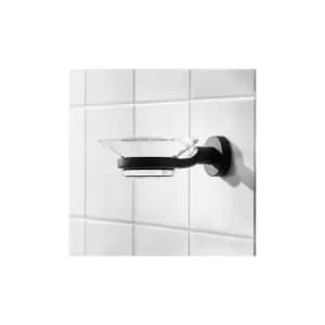 Bond Soap Dish - Black - 8704B - Black - Miller