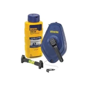 IRWIN STRAIT-LINE Chalk Line, Chalk & Level Set