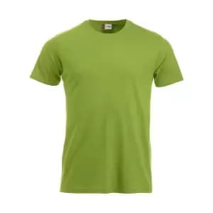 Clique Mens New Classic T-Shirt (L) (Light Green)