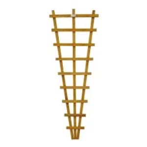 Forest Garden Heavy Duty Fan Trellis - 1.83m X 600mm