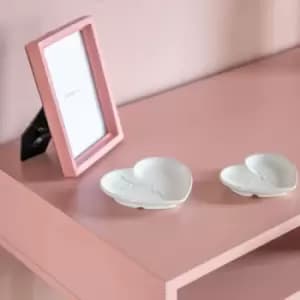 Gallery Interiors Set of 2 Kiran Dish Grey