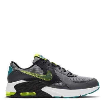 Nike Air Max Excee Junior Trainers - Grey/Volt/Black