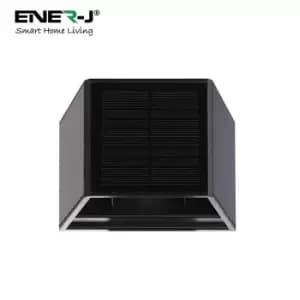 Solar Up-Down Wall Lights with 3 directional Polycrystalline Solar Panel 5V/0.9W*3, 3.7V/1300mAh