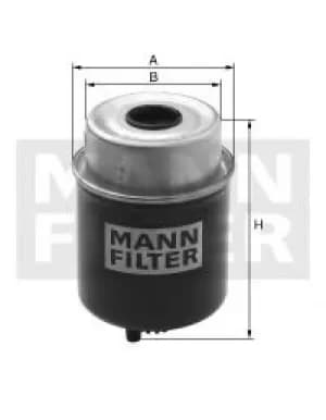 Fuel Filter WK8166 by MANN