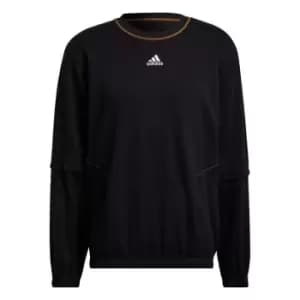 adidas TRVL Lightweight Hoodie Mens - Black