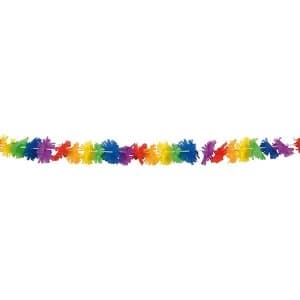 Flower Rainbow Hawaiian Party Decoration
