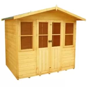 Shire - Haddon Shiplap Summerhouse Garden Sun Room Approx 7 x 5 Feet