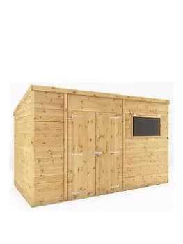 Mercia 12 X 8 Premium Shiplap Pent