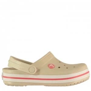 Crocs Crocband Cloggs Unisex Childrens - Stucco/Melon