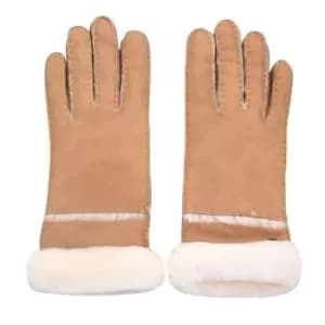 Ugg Seamed Tech Gloves - Brown