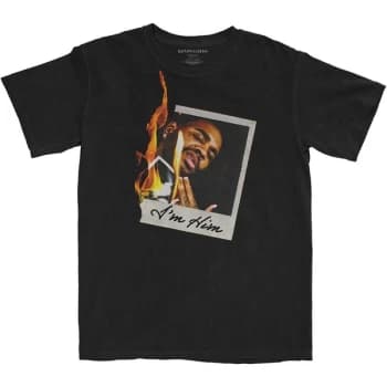 Kevin Gates - Polaroid Flame Unisex Large T-Shirt - Black
