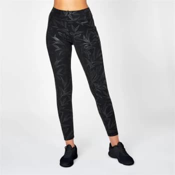 USA Pro Mid Rise Leggings - Floral Gloss