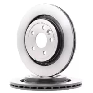 BREMBO Brake disc VOLVO 09.9587.11 30736316,30769060,31341483 Brake rotor,Brake discs,Brake rotors