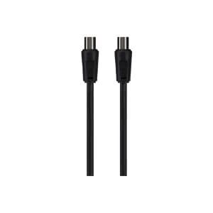 Maplin Aerial/TV Coax IEC Plug to Coax Socket Cable 2m