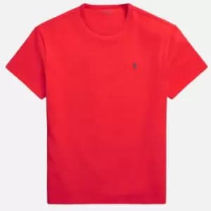 Polo Ralph Lauren Mens Classic Fit Heavyweight T-Shirt - Tomato - L