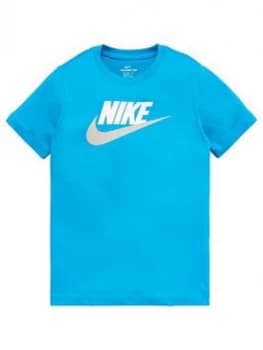 Nike Older Boys Futura Icon T-Shirt - Blue