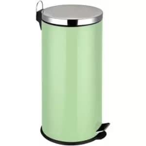 Premier Housewares - Pale Green Bin - 30 Ltr