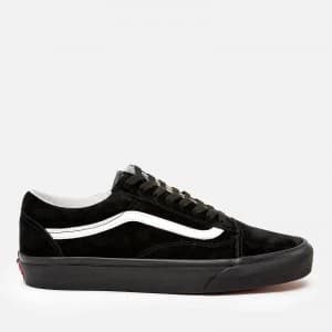 Vans Mens Old Skool Suede Trainers - Black - UK 10