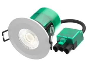 Bell 6W Firestay LED Integrated Fixed Downlight, Incl White & Satin Bezel - 3000K - Plug & Play Fitting - BL10500