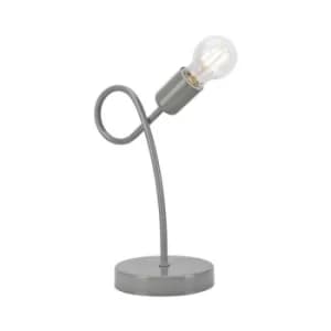 Camilla Table Lamp Gray, 1x E27