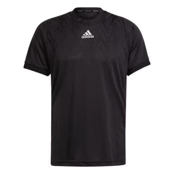 adidas Tennis Primeblue Freelift T-Shirt Mens - Black