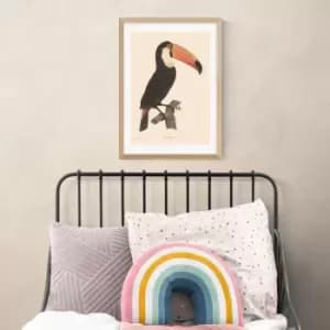 East End Prints Toucan Print Natural