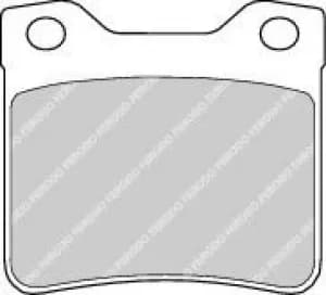 Ferodo FDB1415 Brake Pad Set Rear Axle Premier Car