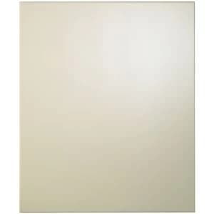 Cooke Lewis Raffello High Gloss Cream Integrated appliance door W600mm