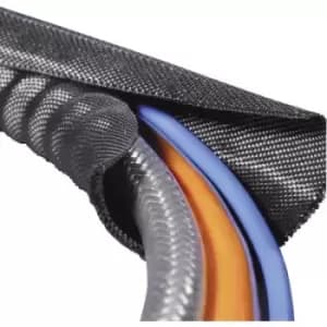 HellermannTyton 170-01012 Twist-In 08 Braided hose Black Polyester 5 up to 8mm 5 m