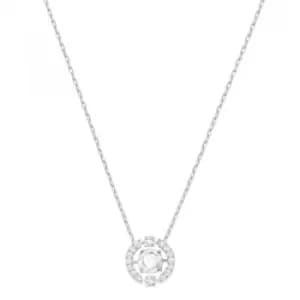 Ladies Swarovski Rhodium Plated Sparkling Necklace