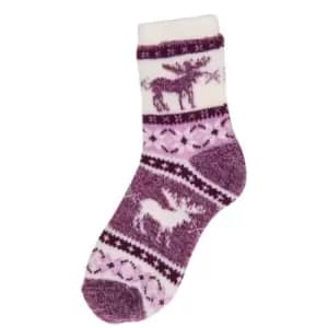 Nevica Cabin Socks Womens - Purple