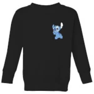 Disney Stitch Backside Kids Sweatshirt - Black - 11-12 Years