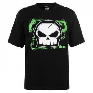 No Fear Core Graph T Shirt Mens - Black