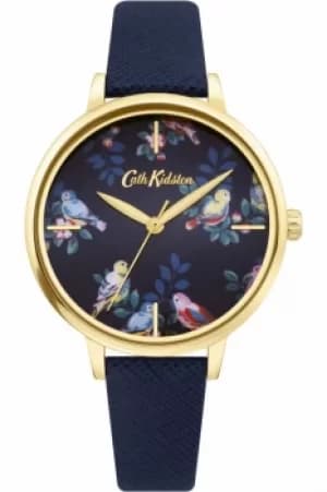 Cath Kidston Spring Birds Saffiano Watch CKL069UG