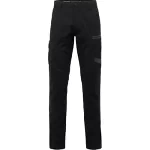 Hard Yakka Raptor Slim Fit Active Work Trousers Black