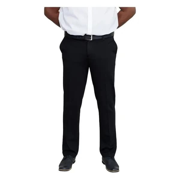 D555 by Duke Duke Super Stretch Trouser Colour: BLACK, Size: 50R