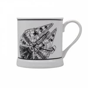 Star Wars - Millenium Falcon Line Art Vintage Mug