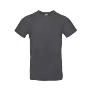 B&C Mens #E190 Tee (2XL) (Dark Grey)